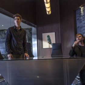 Andrew Garfield, left, and Dane DeHaan star in Columbia Pictures' "The Amazing Spider-Man," also starring Emma Stone.